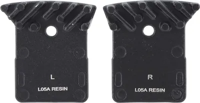 Imagen del producto de Pastillas de freno para bicicleta de carretera, tamaño compacto, 2 unidades, resina, para sistema de frenos