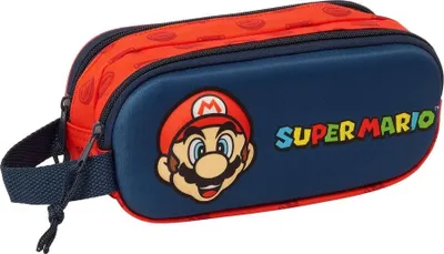 Produktbild von Super Mario Bros 3D-Federmäppchen für Kinder, langlebiges Design