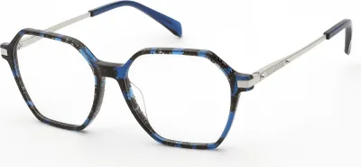 Produktbild von Zadig&voltaire VZV482 Nero/blu lucido 53/15/140 Damen Brillen