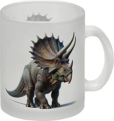 Produktbild von Triceratops Glas Tasse