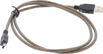 Produktbild von USB-A auf Mini-USB Kabel - 100cm, mit Datenleitung