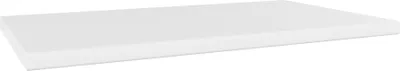 Produktbild von Küchen Arbeitsplatte 105 cm breit, 38 mm Stark, Weiss matt Küche Aria
