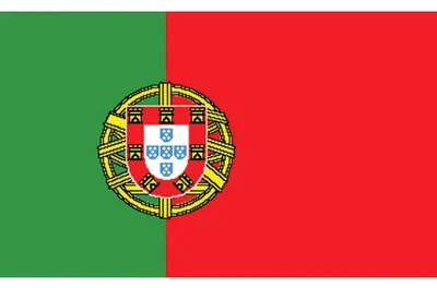 Portugal-Flagge, 150 x 90 cm, Polyester, mit Ösen