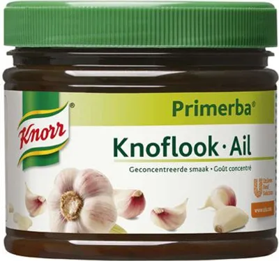 Immagine prodotto di Knorr Primerba Pasta di spezie "Aglio" 340 g (pasta alle erbe)