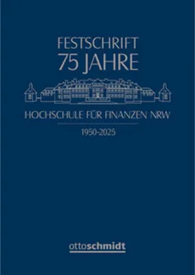 Obrázok produktu pre 75 rokov Finančnej školy NRW
