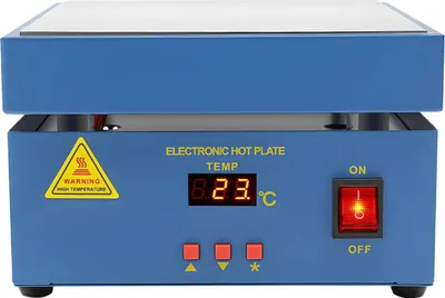 Produktbild von Lötplatte, LCD-Display, langlebige Konstruktion, Blau