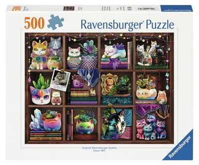 Immagine prodotto di RAVENSBURGER Puzzle Fiori e Succulente 500 pezzi