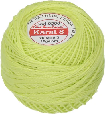 Obrázek produktu pro Háčkovací příze Karat 8 10 g - 1696