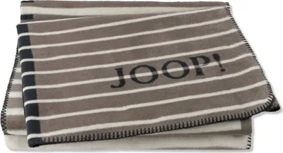Produktbild von JOOP! Plaid DIVIDED Farbe Stein Größe 150 x 200