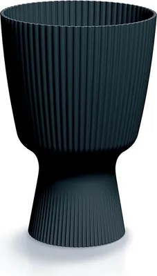Produktbild von Blumentopf MILLY ROUND 18,8 cm - Farbe: anthrazit