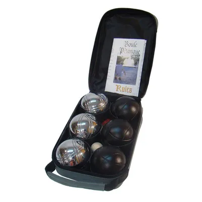 Zdjęcie produktu dla Bex Sport 211-2010, Petanque game, Czarny, Chrom, Monochromatyczny, Chłopak, dziewczyna, Wielo, 6 szt.