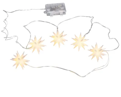 Immagine prodotto di HI LED Lichterkette mit 5 Sternen 412559 4034127543603