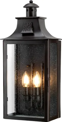 Immagine prodotto di Applique da esterno in stile retrò, bronzo antico, E14, 60 W, Kendal Elstead