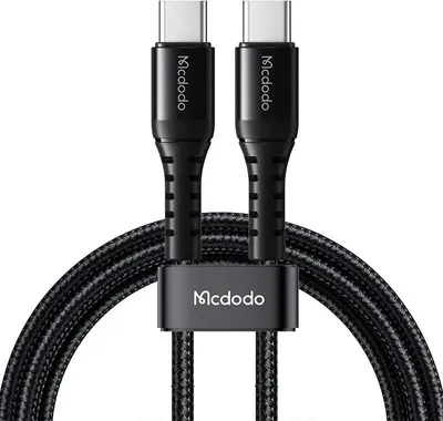 Obrázek produktu pro Kabel USB-C na USB-C Mcdodo CA-5640, 60W, 0,2 m (černý)