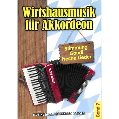 Produktbild von Wirtshausmusik Band 7für Akkordeon