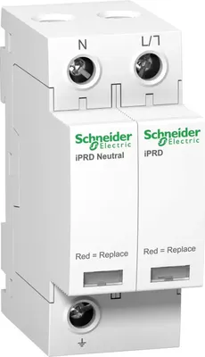 Image de Schneider Electric Détecteur de surtensions iPRD40r, type 2, prises. Modules de protection, 1P+N, Imax 40kA A9L40501