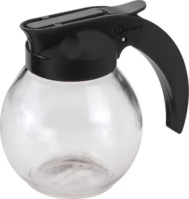 Produktbild von METALTEX 252917080 Milk Allzweckgiesser / Milchkännchen rund, 160 ml, mit schwarzem Deckel