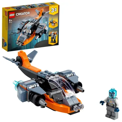 Obrázek produktu pro LEGO Creator Kyberdron, Sada na stavění, 6 rok/roky, Plast, 113 kusů, 150 g