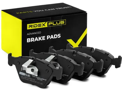 Produktbild von RIDEX PLUS Bremsbeläge Satz Vorne Bremsklötze für BMW 3 Limousine (E46) 402B0116P