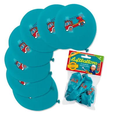 Produktbild von LUTZ MAUDER Kindergeburtstag Luftballons Feuerwehr
