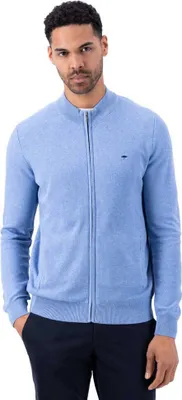 Immagine prodotto di Fynch-Hatton Cardigan-Zip, Struttura blu cristallo XL