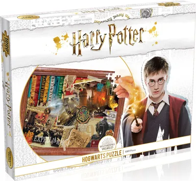 Produktbild von Harry Potter - Puzzle - Hogwarts (1000 Teile)