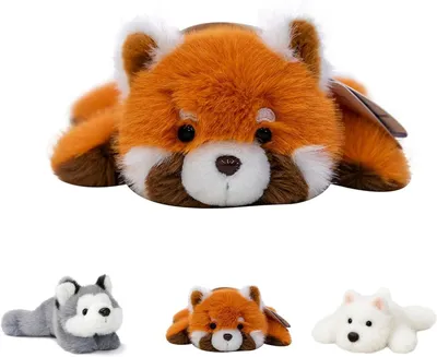 Produktbild von Roter Panda Plüschtier 22 cm, Kuscheltier, für Kinder, weich