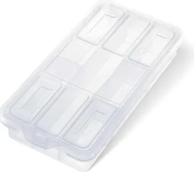 Obrázek produktu pro Plastová úložná krabička s přepážkami