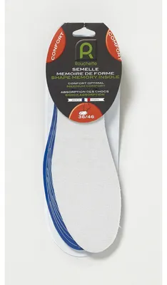 Immagine prodotto di Solette sagomabili, colore bianco, taglie 36-46