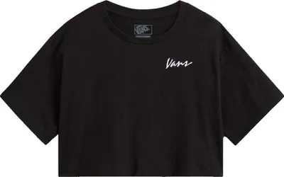 Produktbild von Vans Classic Script Kurzarm-t-shirt Schwarz S Frau Schwarz S