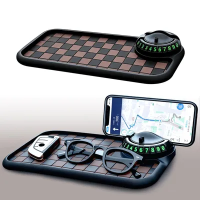 Produktbild von 360 ° Antirutschmatte Auto Handy Halterung KFZ Armaturenbrett Smartphone Halter
