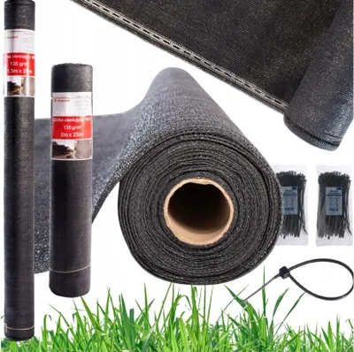 Zdjęcie produktu dla SCHATTIERNETZ ANTHRAZIT 1,5M x 25 M, 62 % SCHATTEN