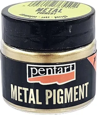 Image de PENTART Metallpigment, 8g, Champagner