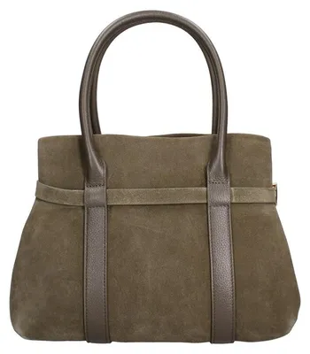 Produktbild von Gave Lux Damenhandtasche aus Wildleder Cognac elegant UNICA 28x20x13 cm