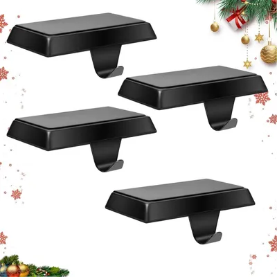 Image de 6 supports en métal pour guirlandes de Noël, idéaux pour la décoration
