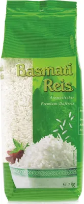 Produktbild von Neuss und Wilke Basmati Reis aromatischer Premium Duftreis 1000g