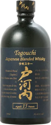Produktbild von Togouchi 15 Years + Box 700ml 43,8% Vol.