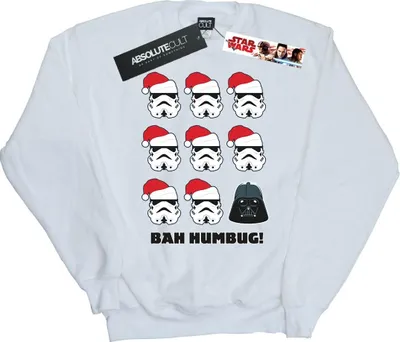 Produktbild von Star Wars - "Humbug" Sweatshirt für Herren BI45434 (XL) (Weiß)