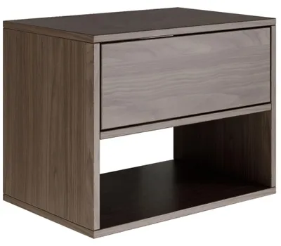 Produktbild von Selsey Nachttisch Hängend Schwebender Wisconsin-Walnuss Farbe 50B x 36T x 40H cm