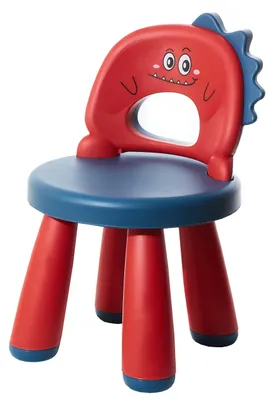 Productafbeelding van Plastic Kinderbureau Stoel voor Kinderen, Ergonomisch Ontwerp
