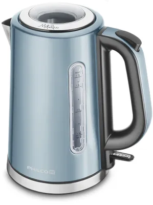 Obrázok produktu pre PHILCO PHWK 1738 Varná kanvica, objem: 1,7 l, skrytá špirála, napätie a frekvencia: 22-240V, bez nastavenia teploty, hmotnosť: 0,98 kg, farba: tyrkysová