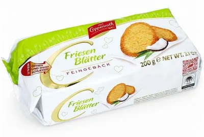 Produktbild von Friesen Blätter Hausgebäck von Coppenrath, 200g