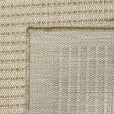 Produktbild von Outdoor Teppich Wetterfest Terrasse Balkon Garten Küchenteppich Einfarbiges Design Flachgewebe Sisal Look Waschbarer Teppich Verschiedene Große : 60 X 100 cm , Farbe : Beige