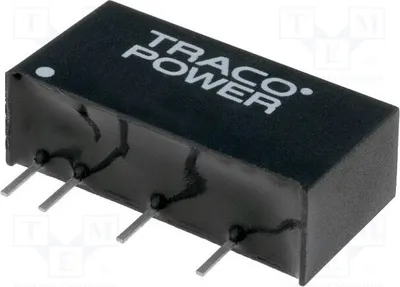 Obrázek produktu pro 1x Měnič: DC/DCVýstupní napětí: -15V DCTyp: TMA1515D, DC/DC měnič, 1WVstupní napětí: 13,5 ÷ 16,5V DC