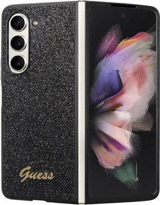 Immagine prodotto di Guess Guhczfd5Hggshk F946 Z Fold5 Czarny/Black Hardcase Glitter Script