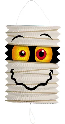 Obrázok produktu pre Zuglaterne / Lampion Mumie Halloween - 16 cm