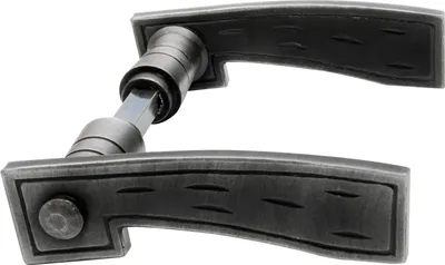 Image de SCHÖSSWENDER paire de béquilles ELGA, embout 18 mm, noir passivé