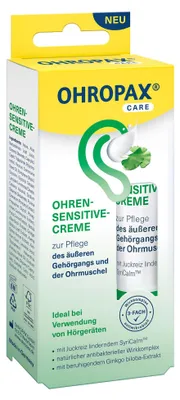 Produktbild von OHROPAX Ohren-Sensitive-Creme 10 ml – Pflegecreme für empfindliche Ohrhaut