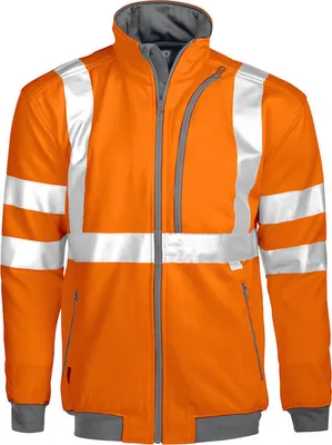 Produktbild von Projob 6103 SWEATJACKE EN ISO 20471 KLASSE 3