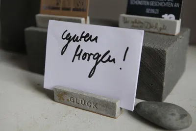 Produktbild von Kartenhalter "Glück"